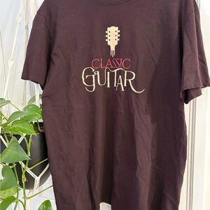 Classic Guitar Tee - Dark Brown